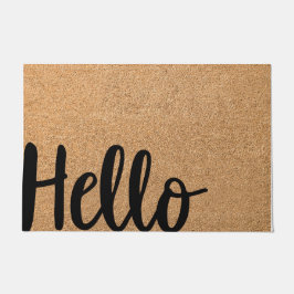 ホームマッユニークトウェルカムマットホームデコール – ブラウン ドアマット