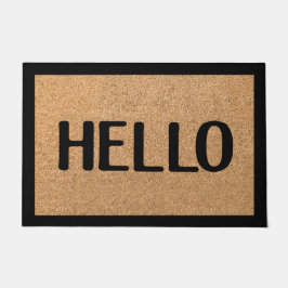 ホームマッユニークトウェルカムマットホームデコール – ブラウン ドアマット