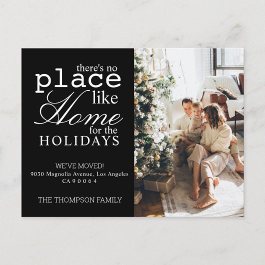 ホームミニマリストの写真ムービングに限る 案内ポストカード (正面)