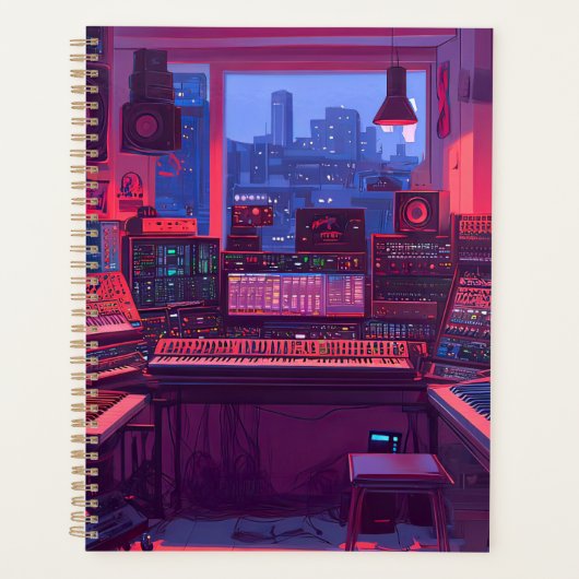 ホームミュージックスタジオ プランナー手帳 (正面)