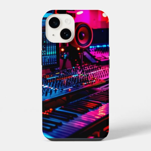 ホームミュージックスタジオ iPhoneケース (裏面)