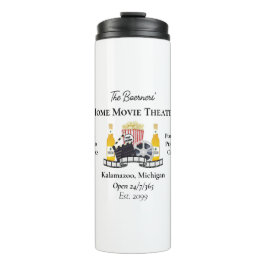 ホームムービーシアターポップコーンクラッパーボードフィルム タンブラー