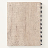 ホームメイドウィズラブレシピ素朴ウッドカスタム ノートブック (裏面)