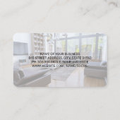 ホームメイドサービス | クリーンリビングルーム 名刺 (裏面)