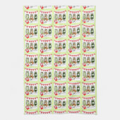 ホームメイドピックズテーマかわいい キッチンタオル (縦)