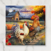 ホームメイドロースターファームアート フェイバータグ (正面)