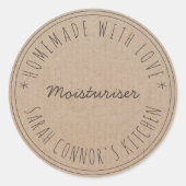 ホームメイドwith love保湿剤クラフトスパ ラウンドシール (正面)