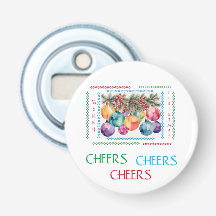 ホームメリーボタン型栓抜き