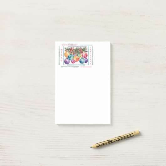 ホームメリーポストイットノート ポストイット (デスク上)