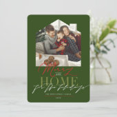 ホームメリー・フォー・ザ・ホリデータイポグラフィ写真 シーズンカード (スタンド正面)