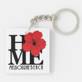 ホームメルボルンビーチ キーホルダー (裏面)