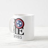 ホームメンフィス11oz コーヒーマグカップ (正面左)