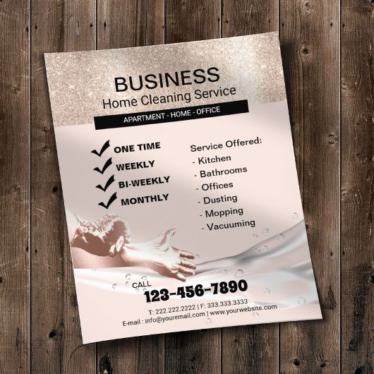 ホームモダンクリーニングハウス保ズサービス チラシ