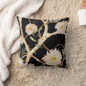 ホームモダンデコールチノイスリーフローラ水彩色 クッション (ブランケット)