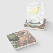 ホームモダンデコールビーチ ストーンコースター (横)