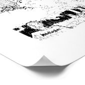 ホームモダンデコールNYCトラベルスケッチウォールアートプリント ポスター (角)