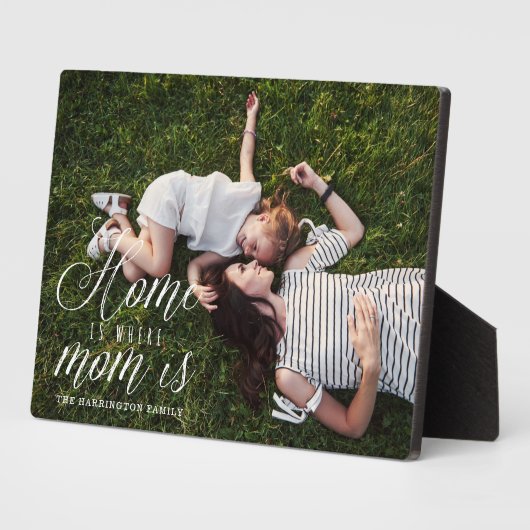 ホームモダンミニマルはママがフルフォトを持っている場所 フォトプラーク (側面)