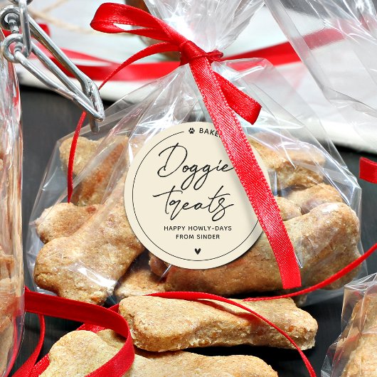 ホームモダンメイドドギートリート ラウンドシール