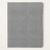 ホームモダンロ実在ゴエステート、不動産仲介業者グレーリネン プランナー手帳 (裏面)