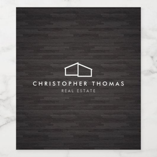 ホームモダンロ実在ゴエステート、不動産仲介業者Dkウッド ワインラベル (シングルラベル)