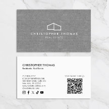 ホームモダンロ実在ゴエステートGray Linen QRコード
