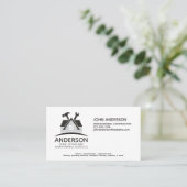 ホームモダン修理メンテナンスサービス 名刺 (スタンド正面)