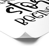 ホームモダン引用文タイポグラフィ ポスター (角)