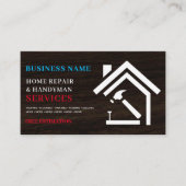 ホームモダン素朴修理の便利屋 名刺 (正面)