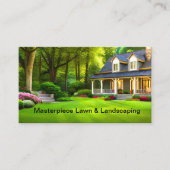 ホームモダン造園名刺 名刺 (正面)