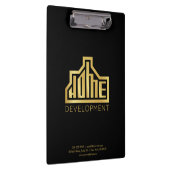 ホームモダン開発ロゴ実在エテート クリップボード (右)