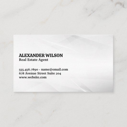 ホームモダン |ハウス鍵 名刺 (裏面)