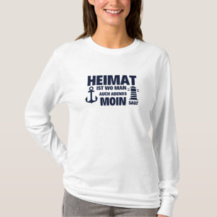 ホームモーインライトハウスシーガルノースシー Tシャツ