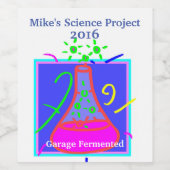 ホームユーモアのあるメイドカスタムワインラベル ワインラベル (シングルラベル)