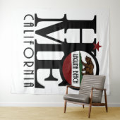 ホームラグーナビーチカリフォルニア タペストリー (インサイチュ(横))