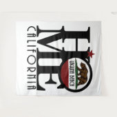 ホームラグーナビーチカリフォルニア タペストリー (正面(横))