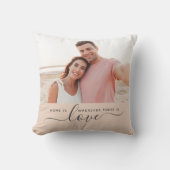 ホームラブスクモダンリプト写真バレンタ結婚イン クッション (正面)