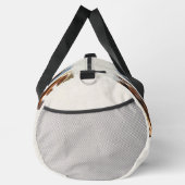 ホームラブレターイカットアウト写真ダッフルバッグ ダッフルバッグ (右)