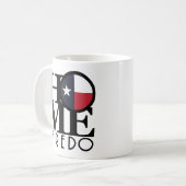 ホームラレドテキサス州11oz コーヒーマグカップ (正面左)