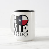 ホームラレドテキサス州15oz ツートーンマグカップ (正面左)
