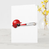 ホームランのゲームチームコーチスポーツボール楽しい野球 カード (黄色い花)