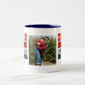 ホームランパパフォトファーザーズ・デイ・ベースボール ツートーンマグカップ (中央)