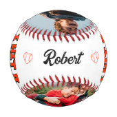 ホームランパパフォトファーザーズ・デイ・ベースボール 野球ボール (裏面)