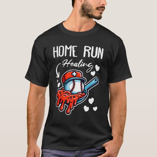 ホームランヒーリング Tシャツ (正面)