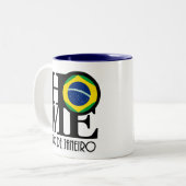 ホームリオデジャネイロ11oz ツートーンマグカップ (正面左)