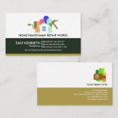 ホームリスタイリッシュペアMotif建築 名刺 (正面/裏面)