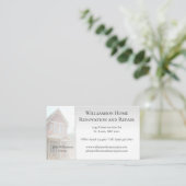 ホームリノベーションおよび修理の名刺 名刺 (スタンド正面)