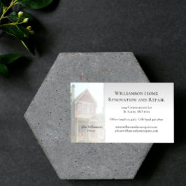 ホームリノベーションおよび修理の名刺 名刺
