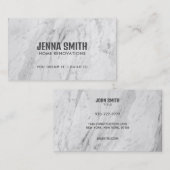 ホームリノベーションスローガンビジネスカード 名刺 (正面/裏面)