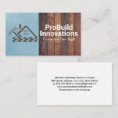 ホームリノベーションリペアロゴ | 請負人 名刺 (正面/裏面)