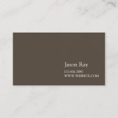 ホームリノベーション建築名刺 名刺 (裏面)